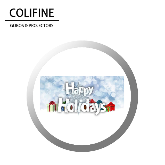 COLIFINE Custom Gobo Gobo Light Logo Projector Gobo Projector Holidays Christmas Gobos Merry Christmas Gobo SD18