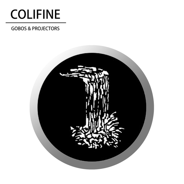 COLIFINE Custom Gobo Outdoor Projectors Gobo Light Gobo Projector Light Gobos Wave Gobo Waterfall SW15