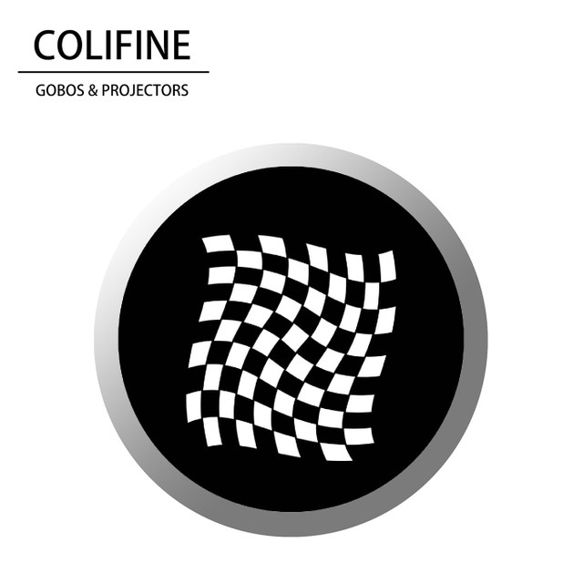 COLIFINE Custom Gobo Outdoor Projectors Gobo Light Gobo Projector Gobo Resolution Water Waves Gobo SW12