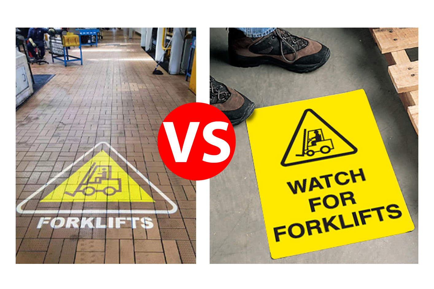 A Comprehensive Comparison of Industrial Gobo Projector Projection Safety Signs And Traditional Warning Signs: A New Option in The Field of Safety Signs
