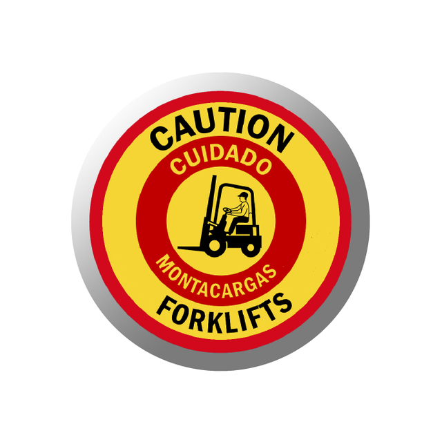 Safety Sign Gobo & Cuidado Montacargas Gobo AQ42 - COLIFINE