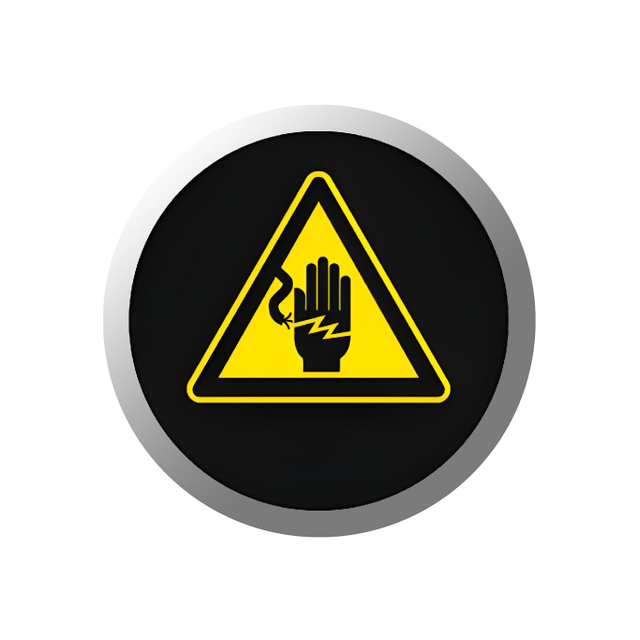 Safety Sign Gobo & Electricity Hazard Gobo AQ49 - COLIFINE Gobo