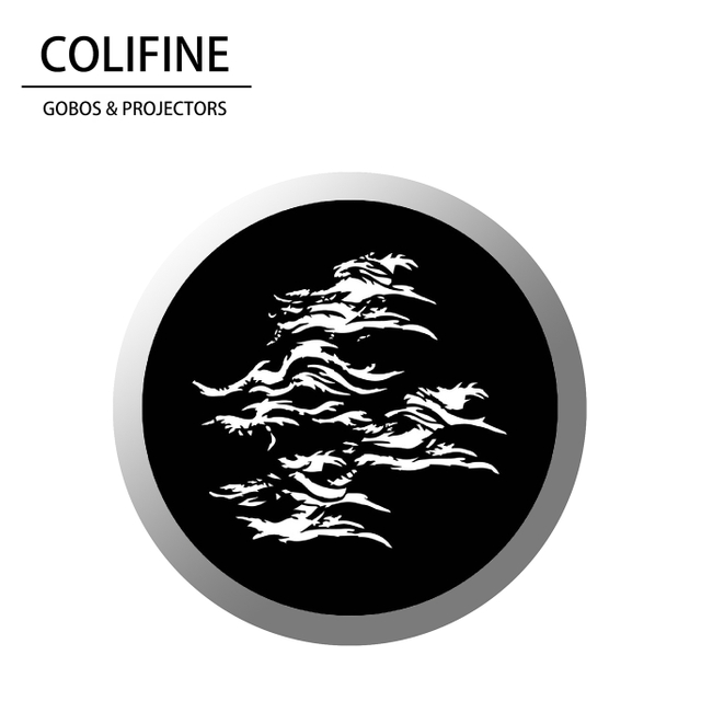 COLIFINE Glass Gobo Projector Lens Gobo Projector Gobo Lights Gobo Water SW8