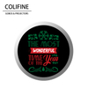 COLIFINE Custom Gobo Projective Lens Logo Projector Gobo Projector Holidays Christmas Gobos Merry Christmas Gobo SD25