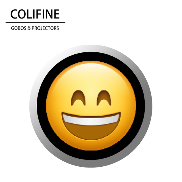 Gobo & Grinning Face Emoji Gobo YD22 - COLIFINE