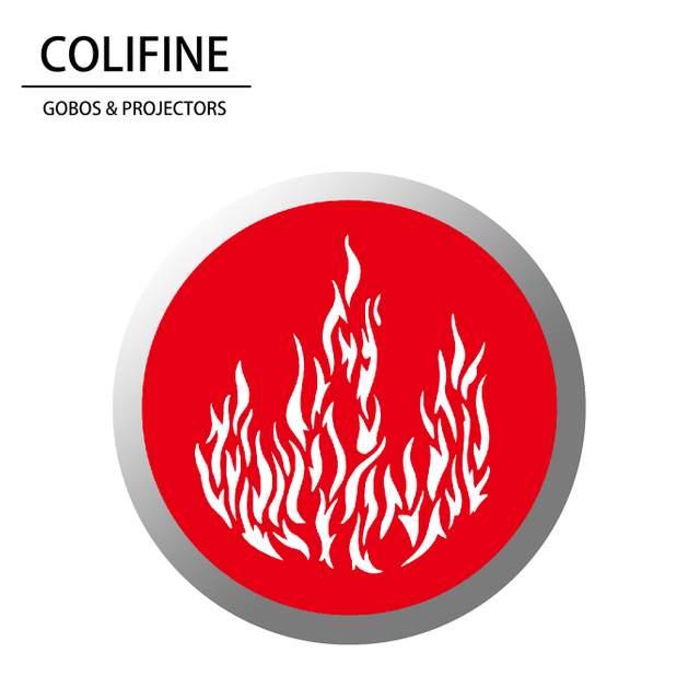 COLIFINE Custom Gobo Outdoor Gobo Projector Logo Projector Gobo Light Gobo Projector Nature Gobo Fire Gobo SM26