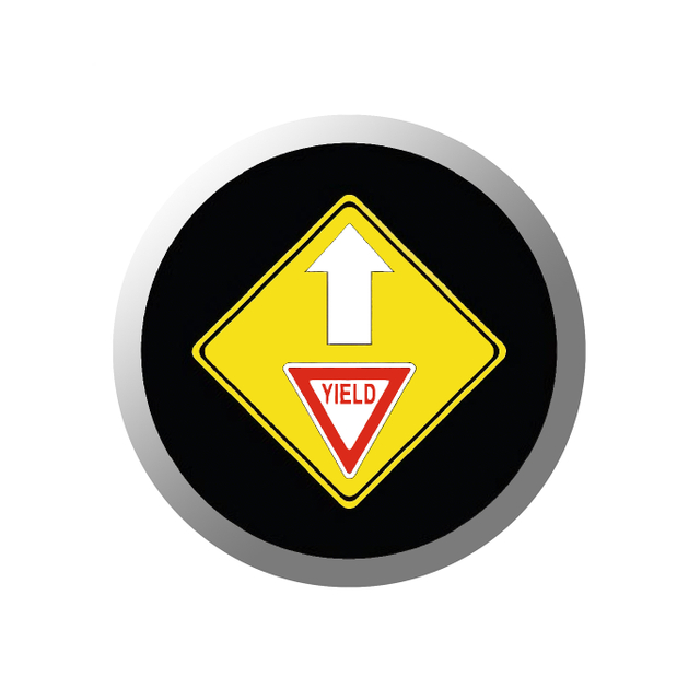 Safety Sign Gobo & Yield Gobo AQ44 - COLIFINE