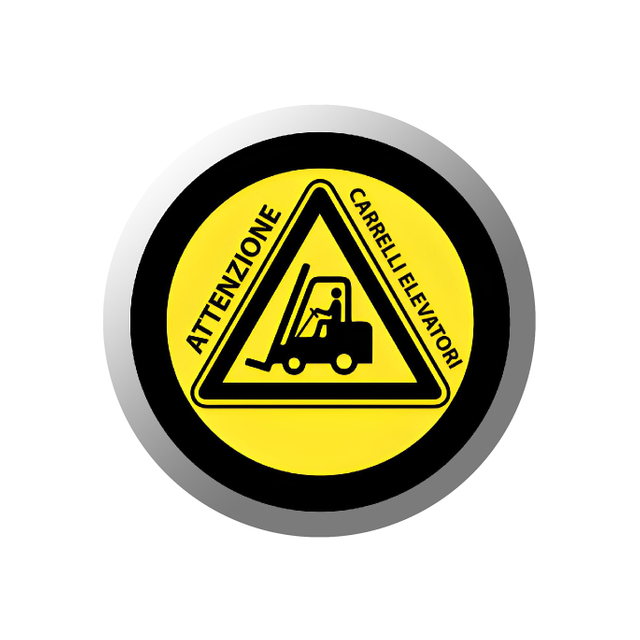 Safety Sign Gobo & Forklifts Gobo 1 - AQ51 - COLIFINE Gobo