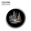 COLIFINE Custom Gobos Color Filtered Light Logo Projector Gobo Projector Holidays Christmas Gobos Tree Gobo SD21