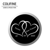 COLIFINE Glass Gobo Custom Gobo Light Gobo Projector Wedding Gobo HL58