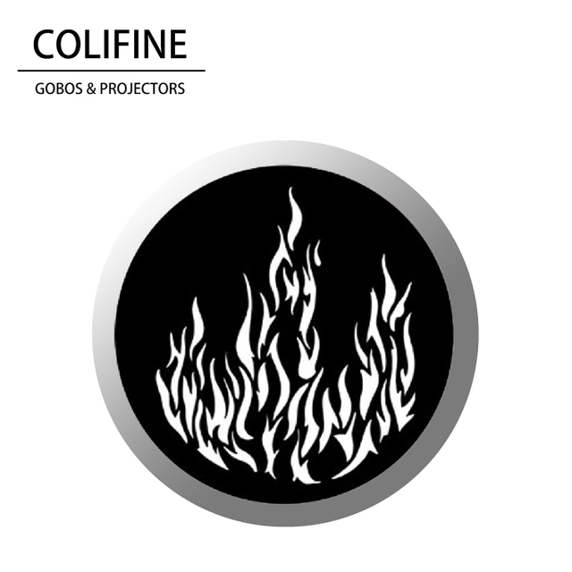 COLIFINE Custom Gobo Outdoor Projector Logo Projector Gobo Projector Nature Gobo Flames Gobo SM28