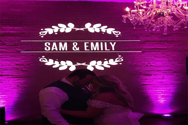 What Is A Wedding Gobo? A Complete Guide To Gobo Projectors for Weddings