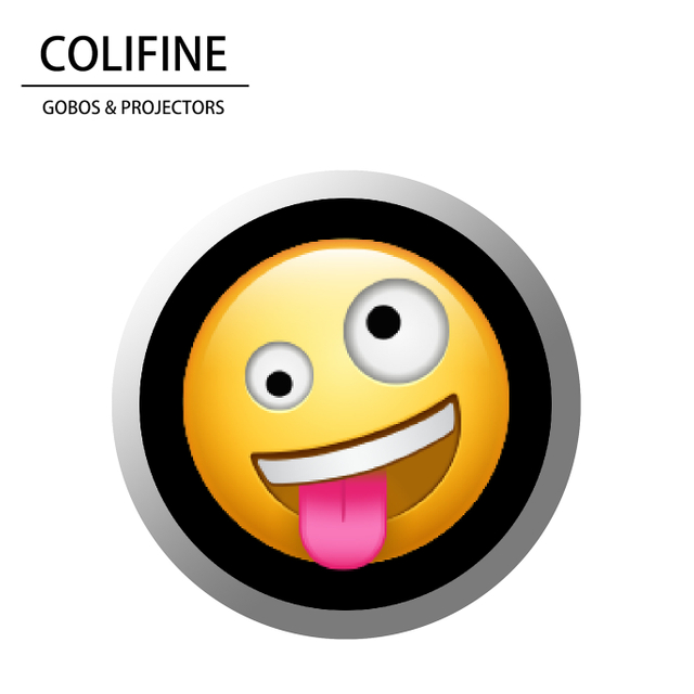 Gobos & Zany Face Emoji Gobo YD25 - COLIFINE