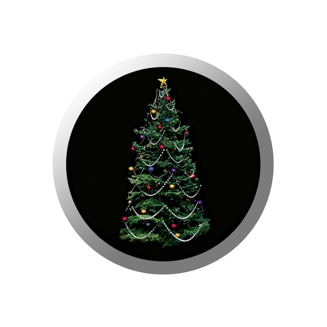 Christmas Gobos & Christmas Decorated Tree Gobo SD37 - COLIFINE