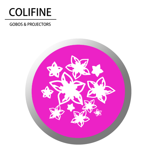 COLIFINE Custom Gobo Jail Bars Personalised Gobo Logo Projector Gobo Light Gobo Projector Nature Gobo SM23