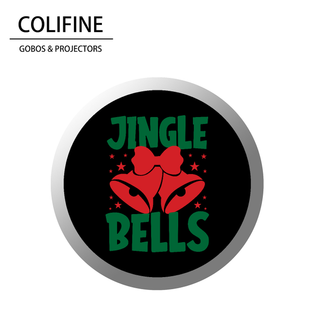 COLIFINE Custom Gobo Outdoor Projectors Logo Projector Gobo Projector Jingle Gobo Merry Christmas Gobo SD26