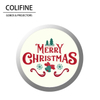 COLIFINE Custom Gobo Logo Projector Gobo Projector Gobo Lens Holidays Christmas Gobos Merry Christmas Gobo SD16