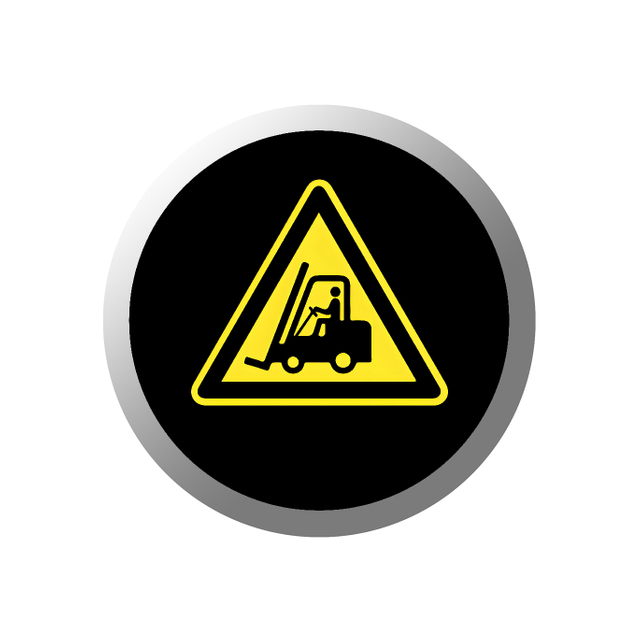 Safety Sign Gobo & Forklifts Gobo 2 - AQ52 - COLIFINE Gobo