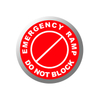 Safety Sign Gobo & EMERGENCY RAMP DO NOT BLOCK Gobo - AQ67 - COLIFINE Gobo