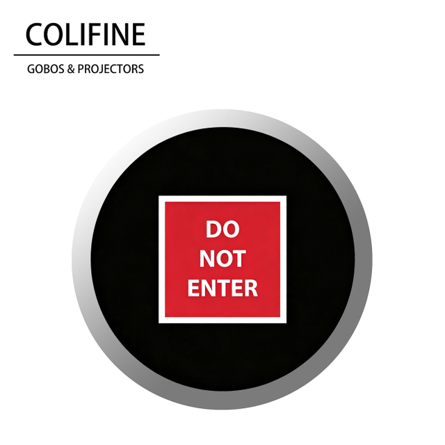 Gobo Lens & No Entry 1 Gobo - AQ79 - COLIFINE Gobo