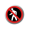 Safety Sign Gobo & Traffic Prohibited Sign Gobo - AQ63 - COLIFINE Gobo