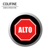 STOP Alto - Red & White - AQ75 - COLIFINE Gobo