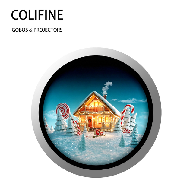 Gobo Lens & Merry Christmas Gobo - SD60 - COLIFINE