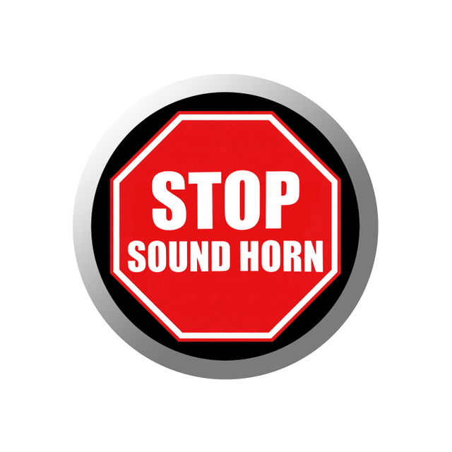 Safety Sign Gobo & STOP SOUND HORN Gobo - AQ64 - COLIFINE Gobo
