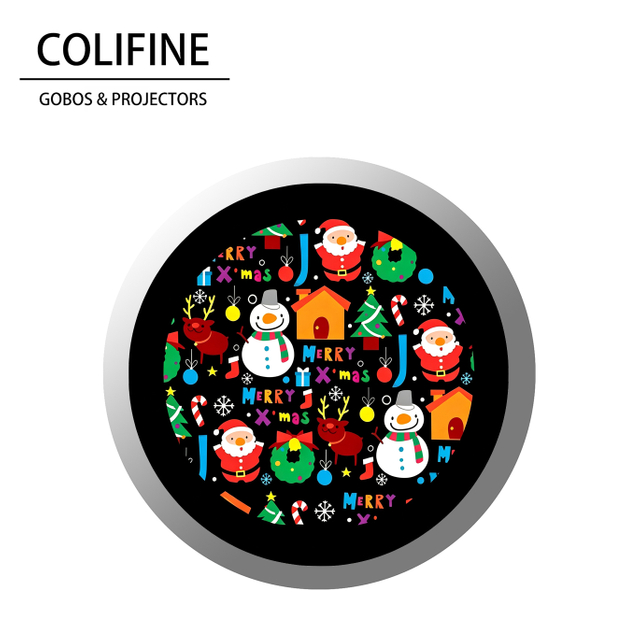 Gobo Lens & Santa Claus Gobo - SD59 - COLIFINE