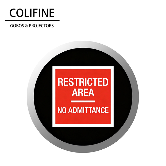 Gobo Lens & Restricted Area Gobo - AQ88 - COLIFINE Gobo