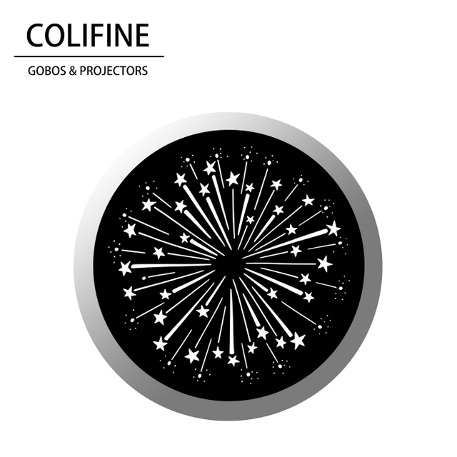Gobo Lens & Chrstmas Star Gobo A - SD62 - COLIFINE