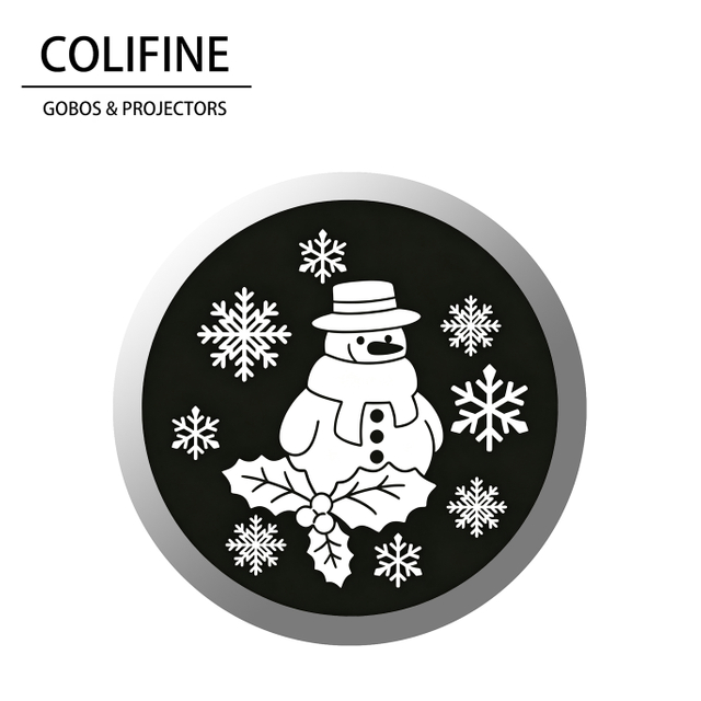Gobos & Santa Claus Gobo Snowflake Gobo - SD58 - COLIFINE