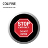 Gobos & No Entry Gobo - AQ80 - COLIFINE Gobo