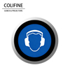 Safety Sign Gobo & Hearing Protection 2 Gobo - AQ72 - COLIFINE Gobo