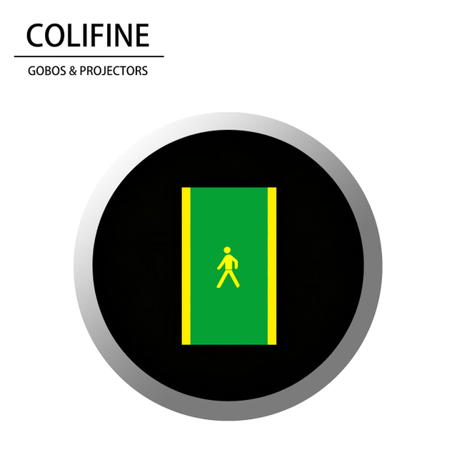 Gobos & Pedestrians Only Gobo - AQ86 - COLIFINE Gobo